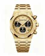 Royal Oak Chronograph 26240BA Frosted Gold 41MM Yellow Gold Dial Super Clone