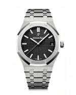 Royal Oak 15500 1:1 Best Version 41MM Black Textured Dial Super Clone