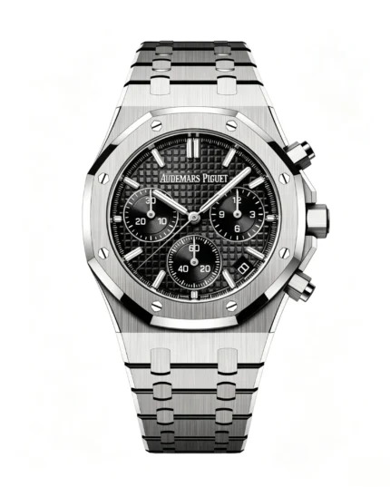 Royal Oak Chronograph 26240ST 41mm Black Dial Super Clone