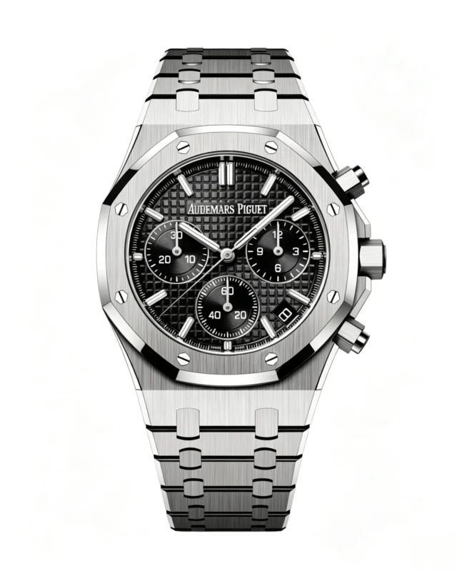 Royal Oak Chronograph 26240ST 41mm Black Dial Super Clone