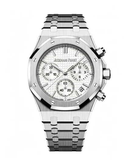 Royal Oak Chronograph 26240ST 41mm Silver Dial Super Clone