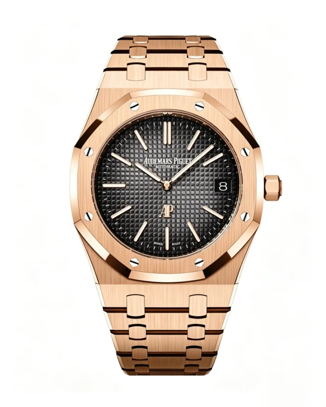 Royal Oak 16202OR 39mm 50th Anniversary Edition Grey Textured Dial Super Clone