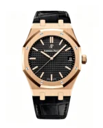 Royal Oak 15500OR Rose Gold 41mm Black Dial Super Clone