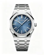 Royal Oak 15510BC 41mm Light Blue Textured Dial Super Clone