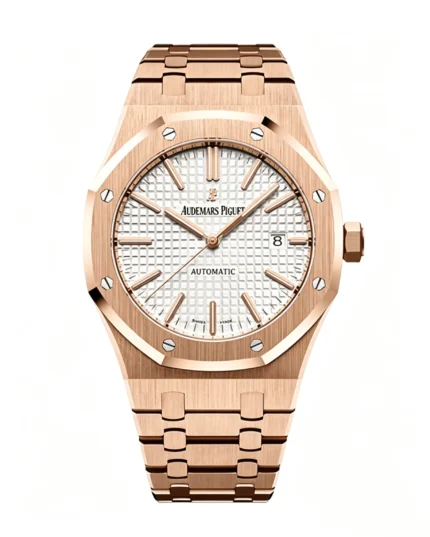 Royal Oak 15400OR 41mm White Textured Dial Super Clone