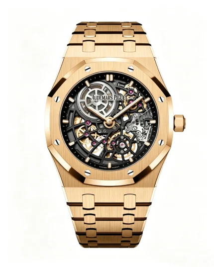 Royal Oak 16204OR Skeletonized Dial 39mm Super Clone