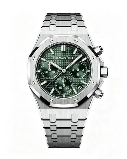 Royal Oak Chronograph 26240ST 41mm Green Dial Super Clone