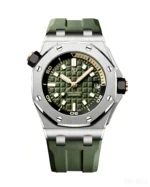 Royal Oak Offshore Diver 15720ST 42mm Green Dial Super Clone