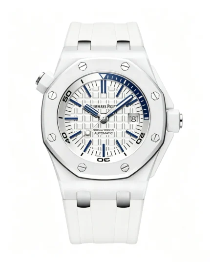 Royal Oak Offshore Diver 15707CB 42mm White Ceramic Super Clone