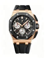 Royal Oak Offshore 26420RO 43mm Rose Gold Case Black Dial Super Clone