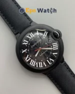 Cartier Ballon Bleu Best Version 42mm Black Dial Super Clone