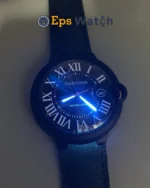 Cartier Ballon Bleu Best Version 42mm Black Dial Super Clone