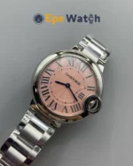 Ballon Bleu Best Version 33mm Pink Dial Super Clone