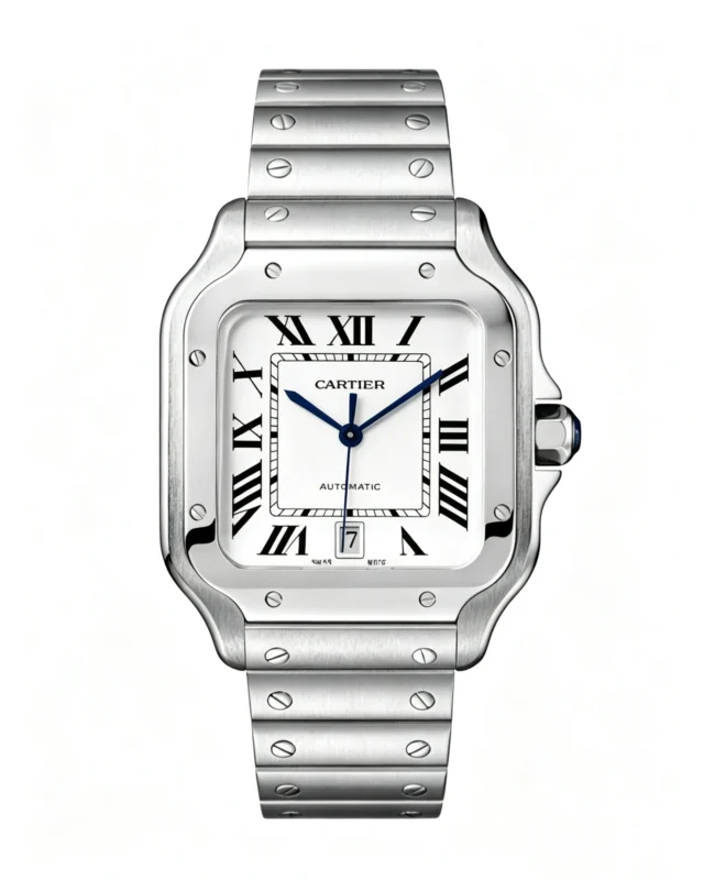 Cartier Santos Best Version 40 White Dial Super Clone