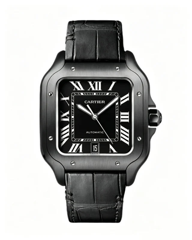 Cartier Santos Best Version 40mm Black Dial Super Clone