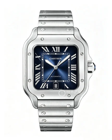Cartier Santos Best Version 40mm Blue Dial Super Clone