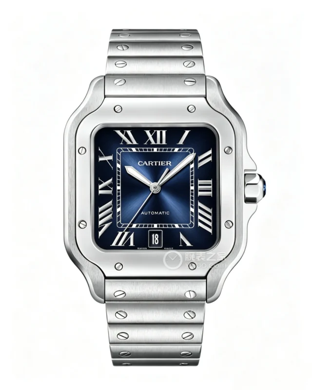Cartier Santos Best Version 40mm Blue Dial Super Clone