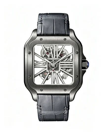 Santos Best Version 40mm Skeletonized Dial Super Clone