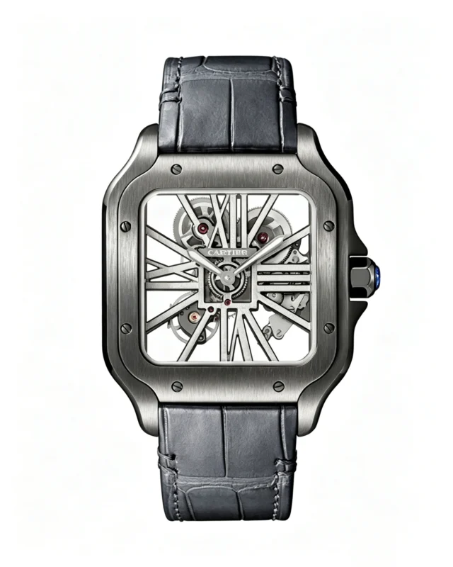 Santos Best Version 40mm Skeletonized Dial Super Clone