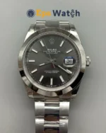 DateJust 126300 Best Version 41mm Grey Dial Five-Link Bracelet Super Clone