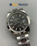DateJust 126300 Best Version 41mm Grey Dial Five-Link Bracelet Super Clone