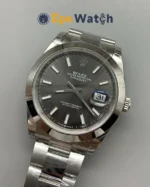 DateJust 126300 Best Version 41mm Grey Dial Five-Link Bracelet Super Clone