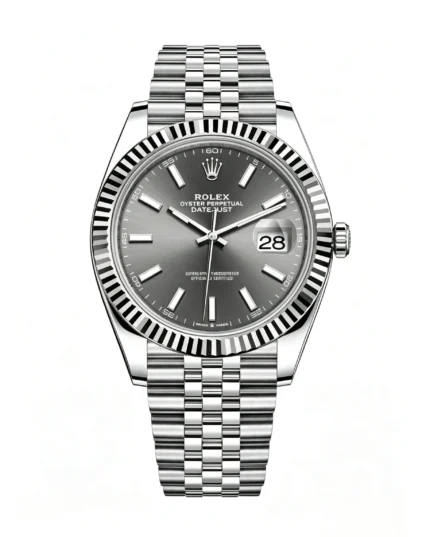 DateJust126334 Best Version 41mm Grey Dial VS3235 Super Clone