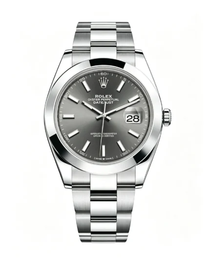 DateJust 126300 Best Version 41mm Grey Dial Five-Link Bracelet Super Clone