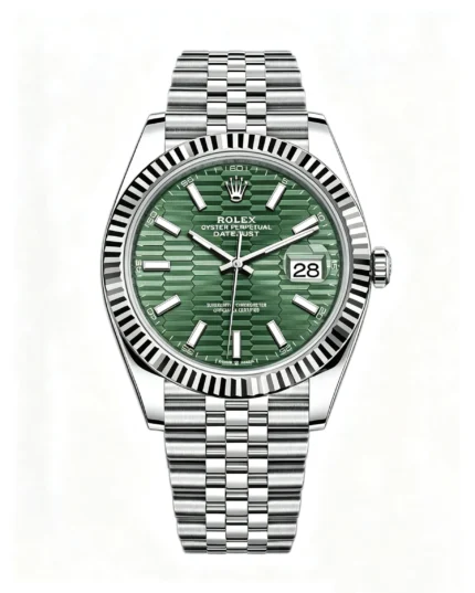 DateJust 126334 Best Version 41mm Green Grooved Dial Super Clone