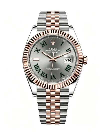 DateJust126231 Stainless Steel/Rose Gold 41mm Wimbledon Dial Super Clone