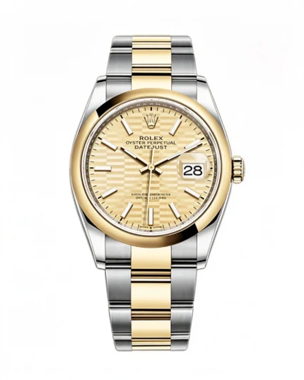 DateJust 126203 Best Version 36mm Gold Dial VS3235 Super Clone