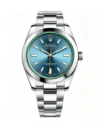 Milgauss 116400 Best Version 40mm Blue Dial Bracelet VS3131 Super Clone