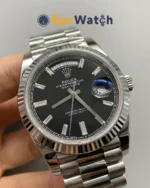 Day-Date 228236 Best Version 40mm Black Dial Super Clone