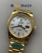 Rolex Day-Date 228238 White/Mother-of-Pearl Dial 40mm Super Clone