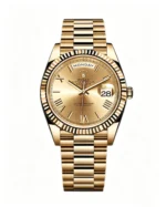 Day-Date 228238 Roman numeral-studded gold dial 40mm Super Clone