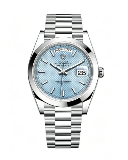 Rolex Day-Date 228206 Ice Blue Dial 40mm Super Clone