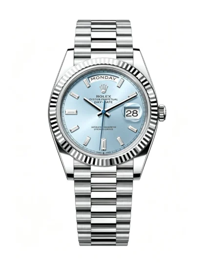 Rolex Day-Date 228236 Ice Blue Dial 40mm Super Clone