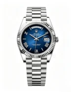 Rolex Day-Date 228239 Smoked Blue Dial 40mm Super Clone