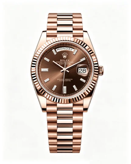 Rolex Day-Date 228235 Coffee Dial 40mm Super Clone