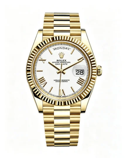 Rolex Day-Date 228238 White Dial 40mm Super Clone