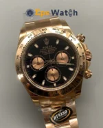 Daytona 116505 Best Version 40mm Black Dial Super Clone