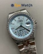 Land Cruiser 127386 Best Version Blue Dial 40mm Super Clone