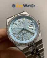 Land Cruiser 127386 Best Version Blue Dial 40mm Super Clone