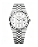 Land Cruiser 127334 Best Version White Dial 40mm Super Clone