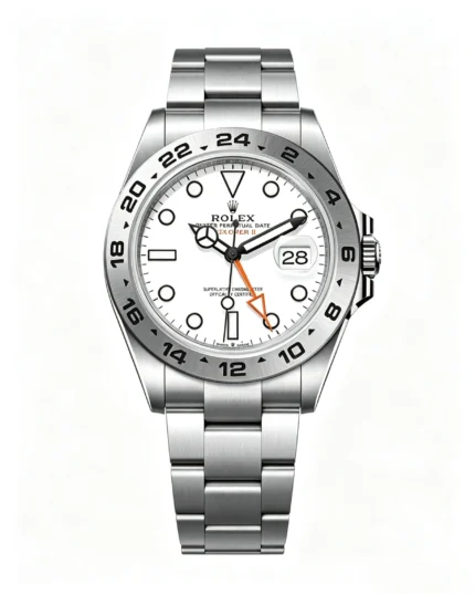 Explorer II 226570 Perfect Replica 42mm White Watch DD3285 Super Clone