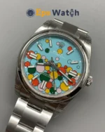 Oyster Perpetual 124300 Best Version Ballon Dial 41mm Super Clone