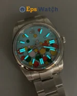Oyster Perpetual 124300 Best Version Ballon Dial 41mm Super Clone