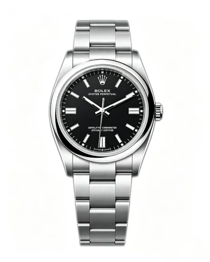Oyster Perpetual 126000 Black Dial 36mm Super Clone