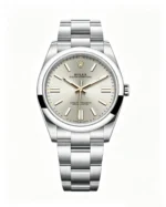 Oyster Perpetual 124300 Silver Dial 41mm Super Clone
