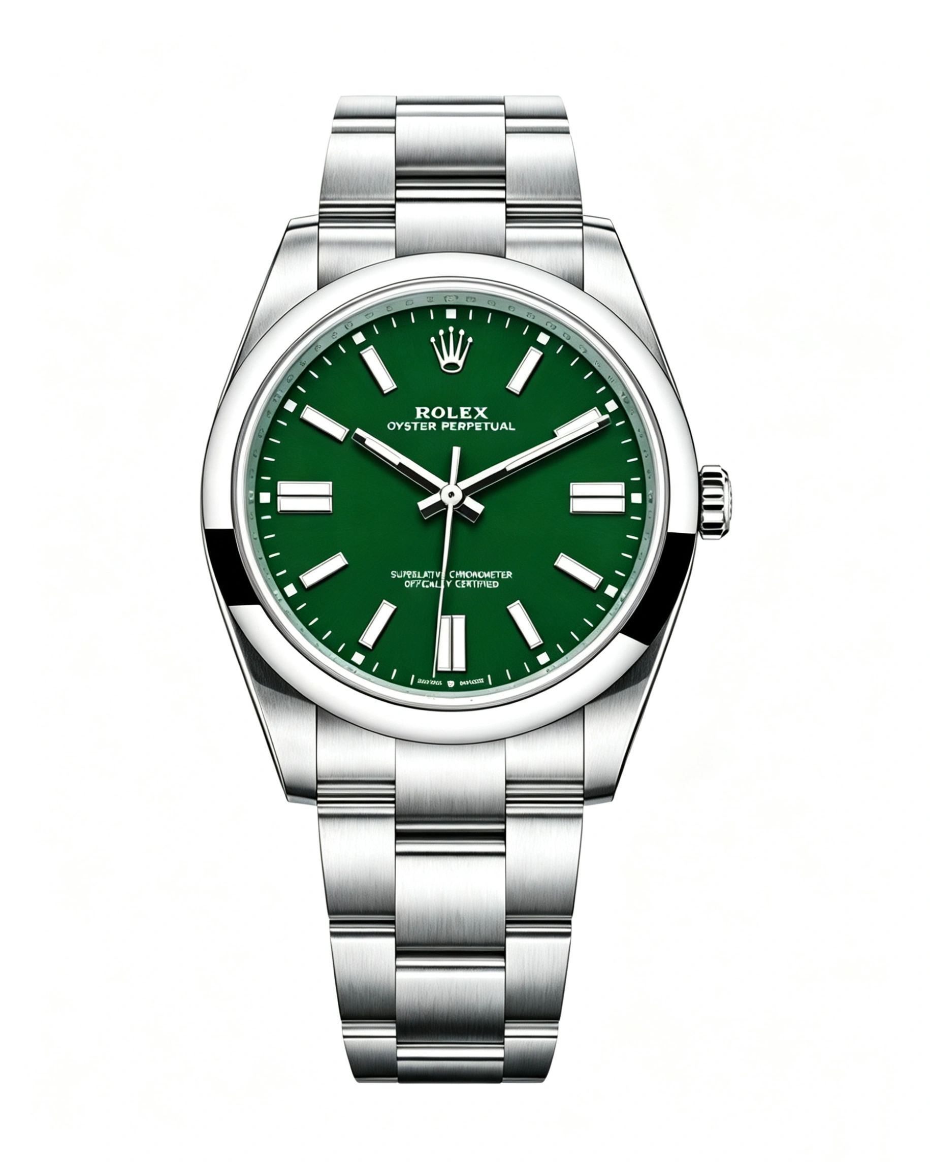 2026_06_06_09_26_18_IMG_2795 Oyster Perpetual 124300 Best Version 41mm Green Dial Super Clone